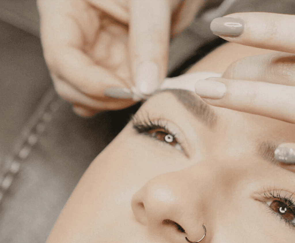 brow lamination - lash beauty bar roswell