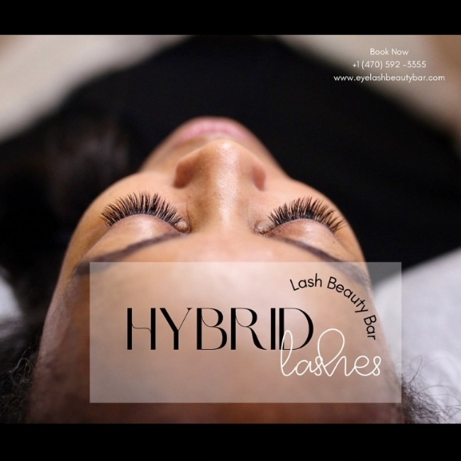 hybrid lashes Roswell GA