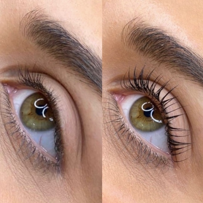 keratin lash lift and tint in Roswell