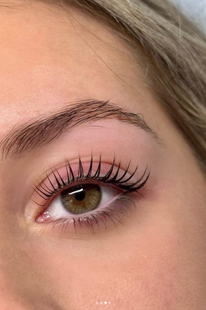 where to get eyelash tinting in Roswell