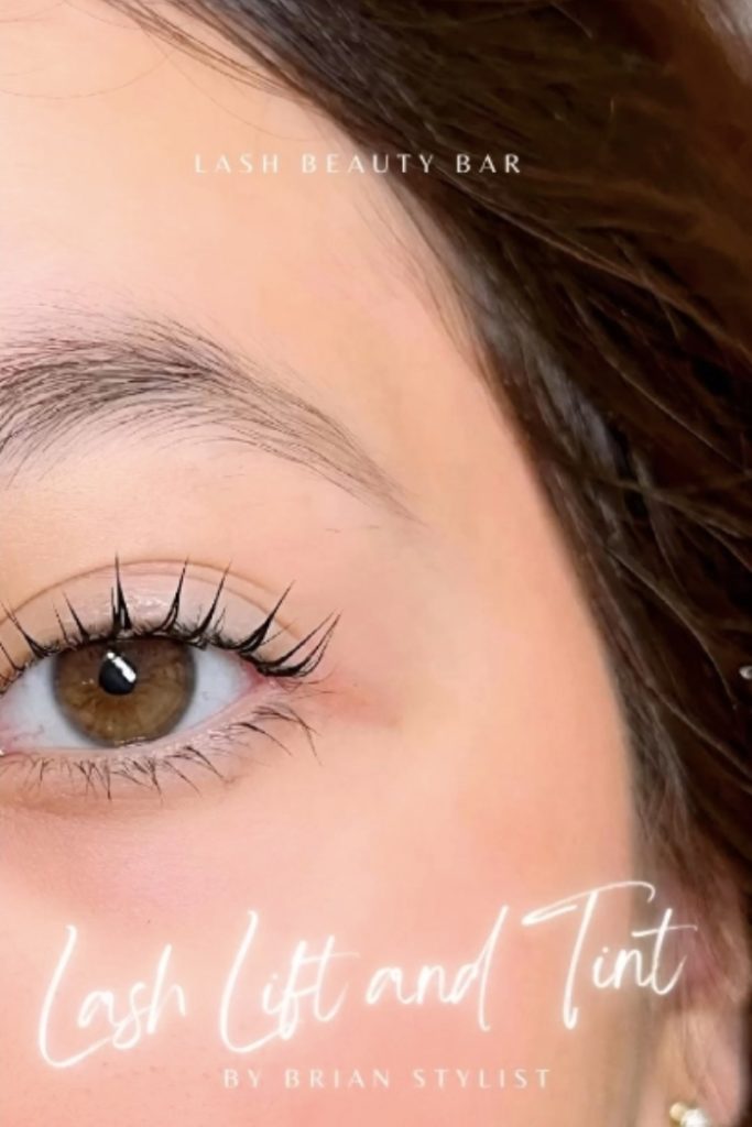 where to get eyelash tinting in Roswell