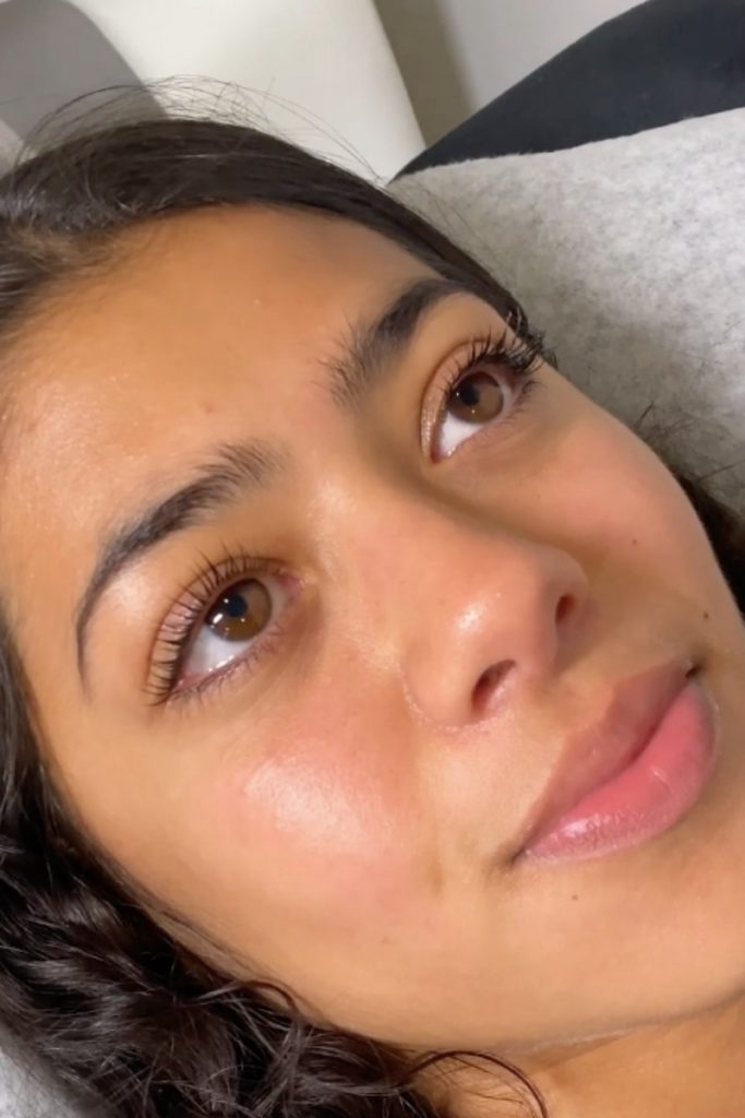 Keratin lash lift Roswell salon