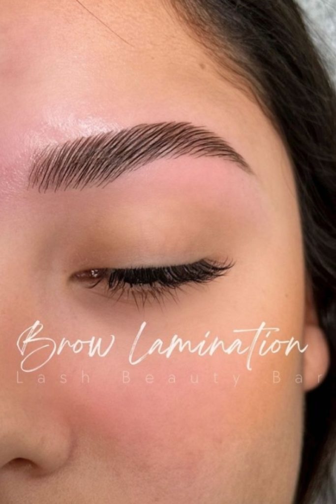 Lash and brow combo services Roswell