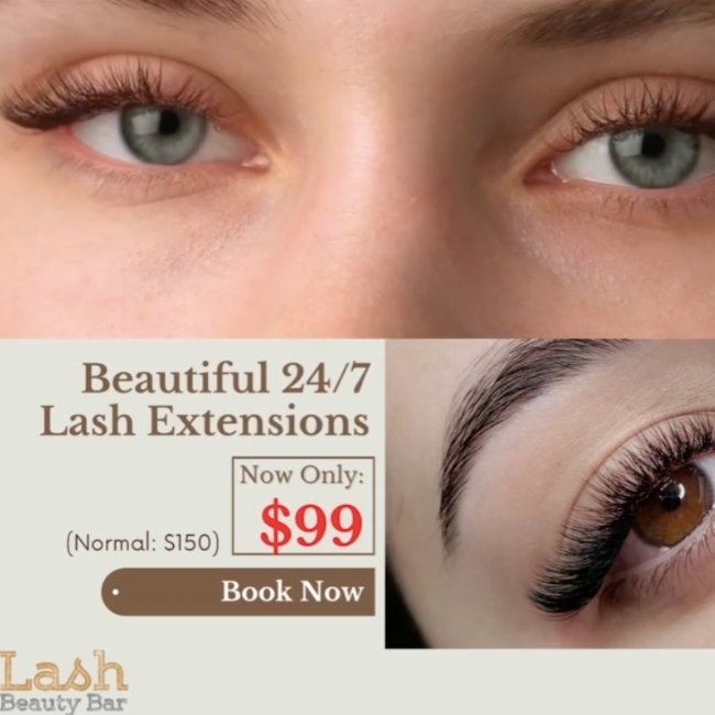 Lash extensions for special occasions Roswell