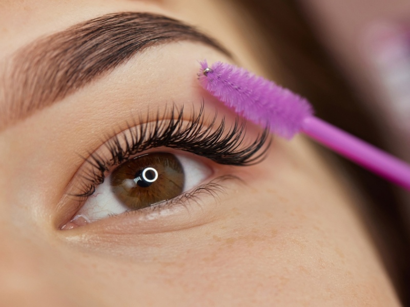 How often should you brush eyelash extensions