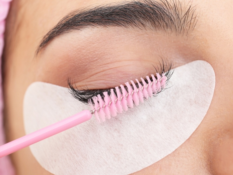 How often should you brush eyelash extensions