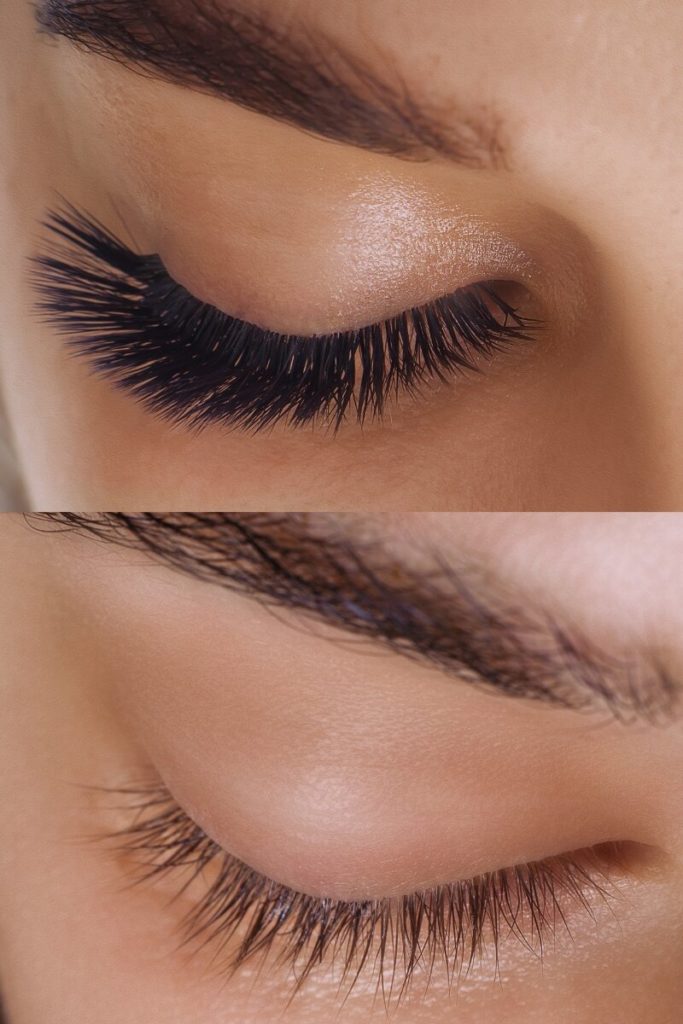 how to remove lash extension glue