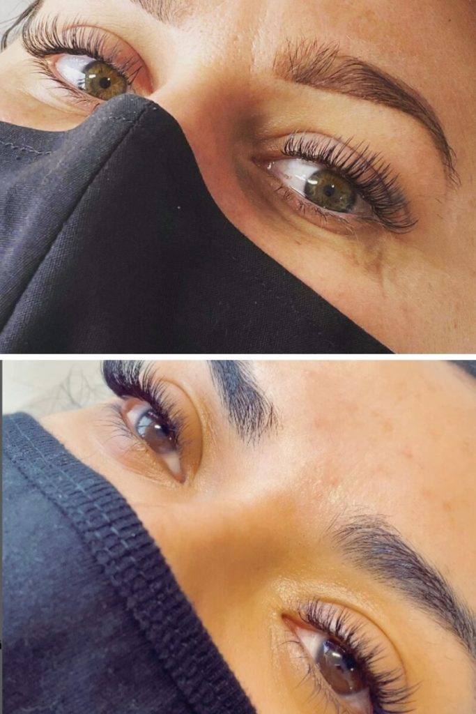 use eye cream with eyelash extensions 3