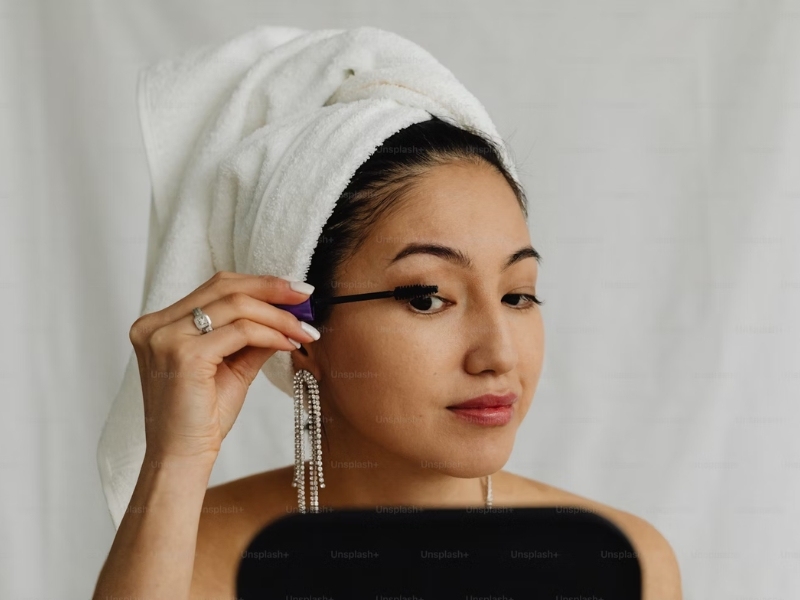 How to shower with eyelash extensions