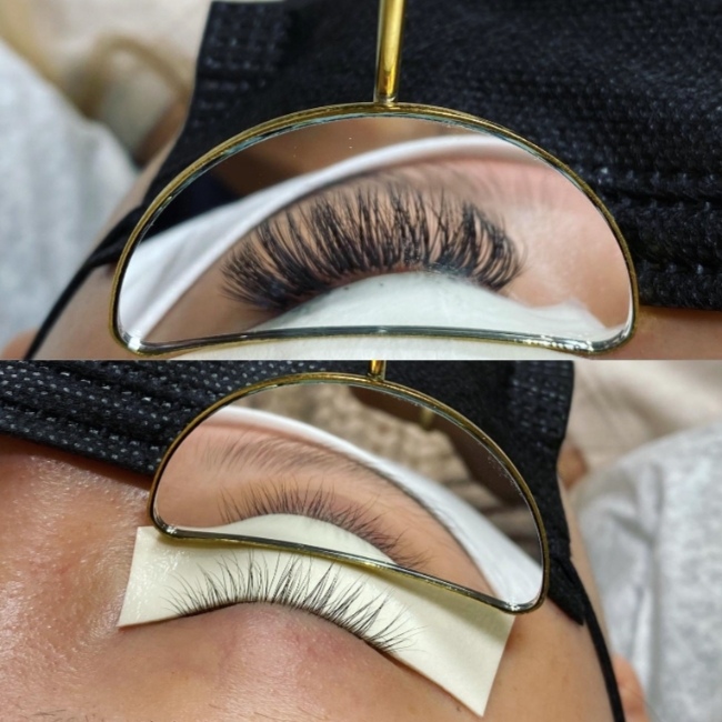 Eyelash extension refill in Dunwoody