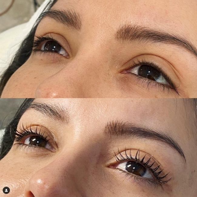 Eyelash extension refill in Dunwoody