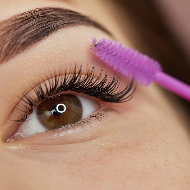 Hybrid lash extensions near me in Dunwoody GA