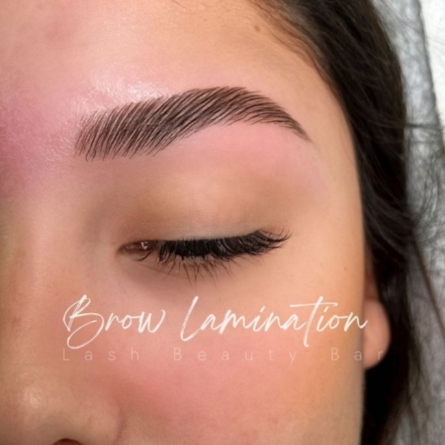 YUMI keratin brow lamination in Sandy Springs