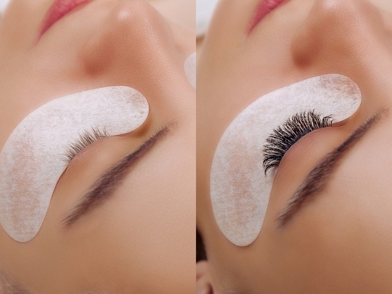 Eyelash Extensions for Sensitive Skin in Roswell