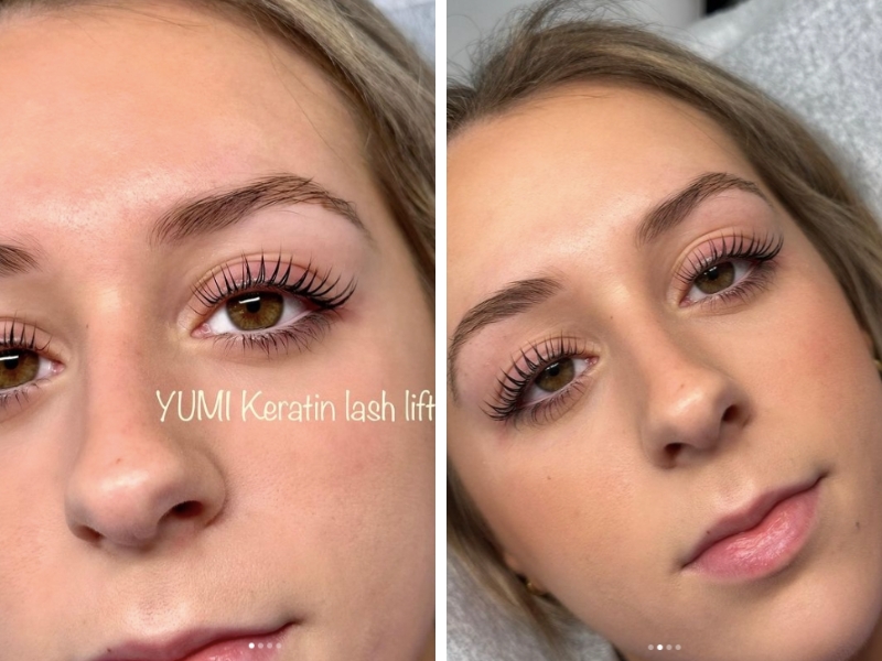 lash lift and tint for short lashes in dunwoody 3