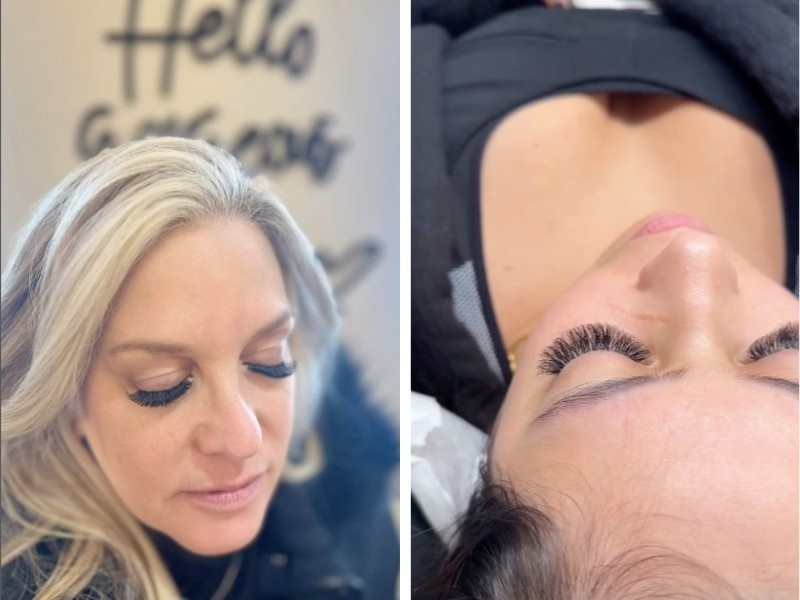 Experienced lash artists for volume lashes in Buckhead