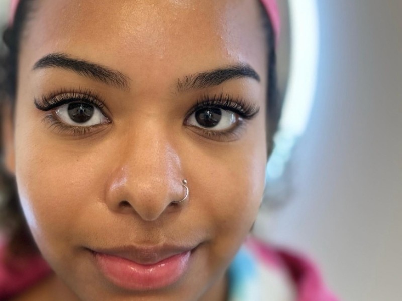 Natural-Looking Lash Extensions in East Cobb