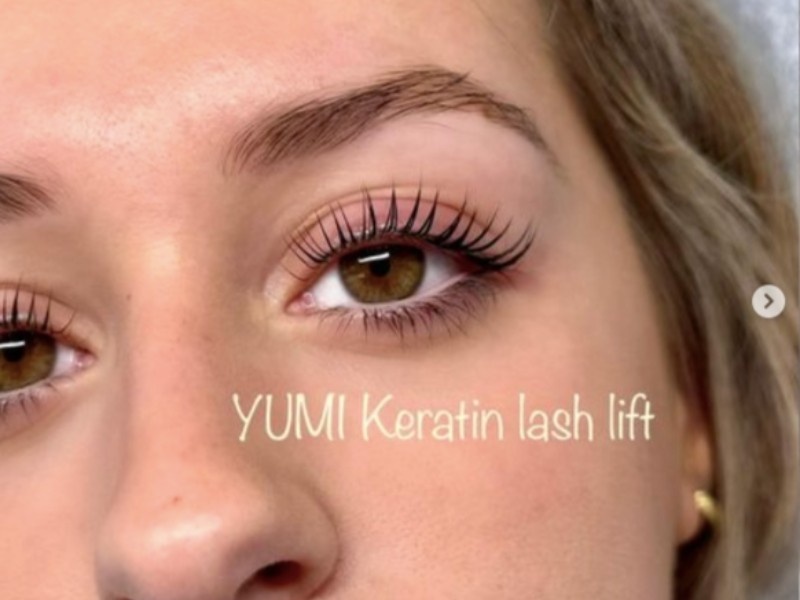 YUMI Lash Lift and Tint for Short Lashes in Kennesaw