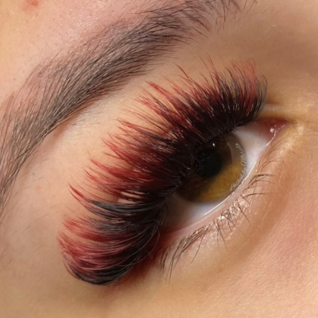 Colored Eyelash Extensions Dunwoody