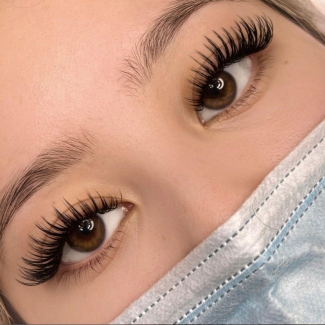 Lash Extensions for Spring Break Roswell