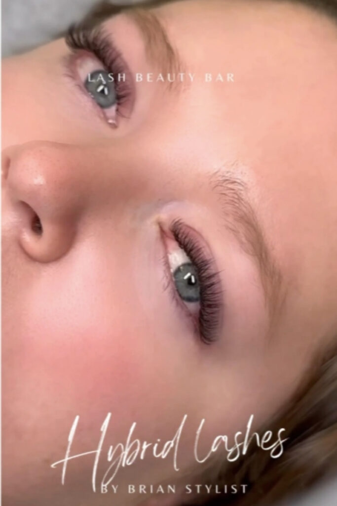 Best hybrid lash extensions Sandy Springs