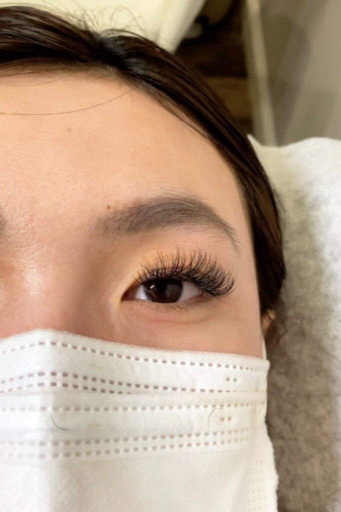 natural looking lash extensions Alpharetta