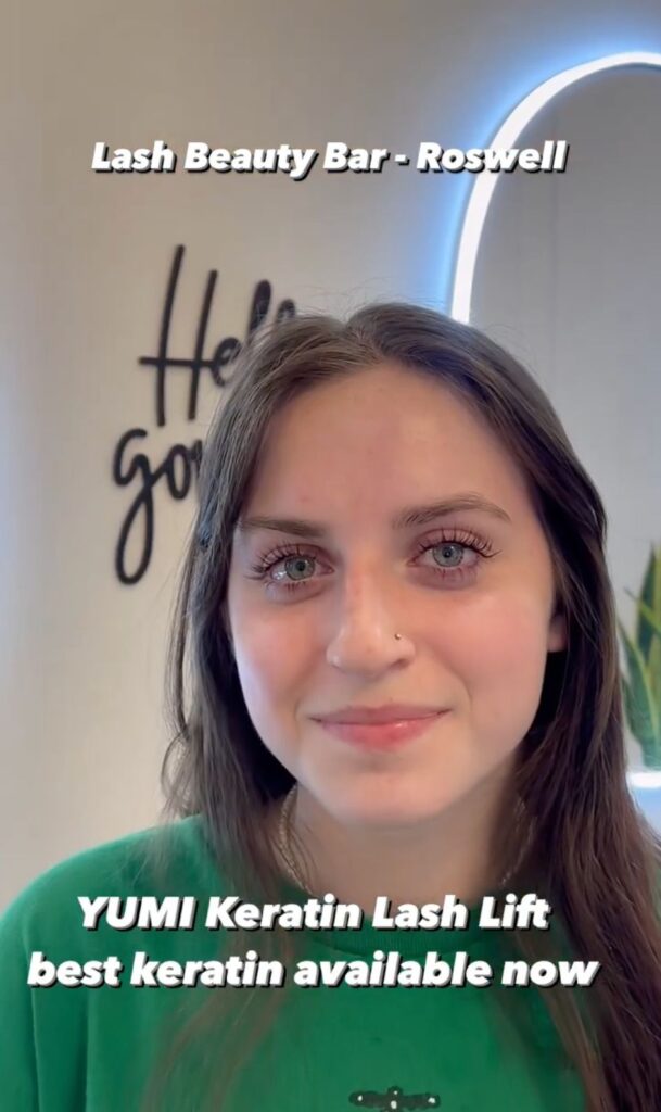 YUMI Lash Lift Johns Creek with Keratin-Powered Results 3 YUMI lash lift Johns Creek