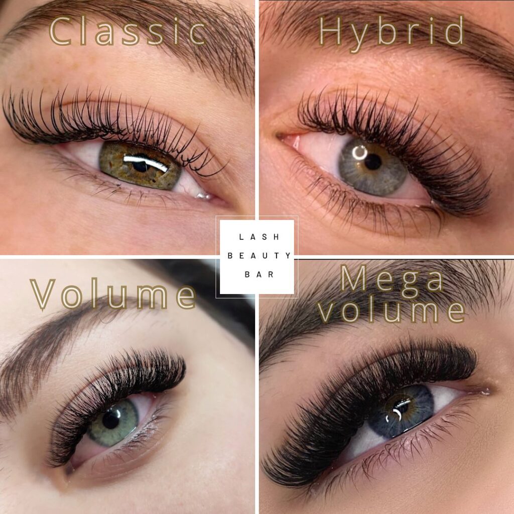 What Is the Difference Between Classic, Hybrid, and Volume Lashes? 1 difference between classic, hybrid, and volume lashes