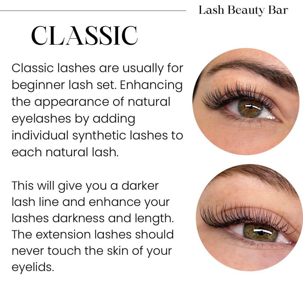 What Is the Difference Between Classic, Hybrid, and Volume Lashes? 3 difference between classic, hybrid, and volume lashes